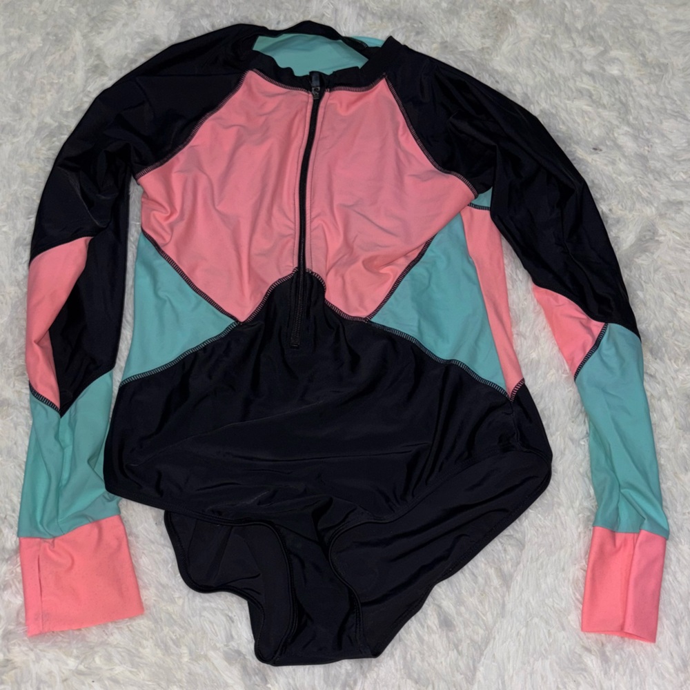 Colorblock Zip-Up Jacket
